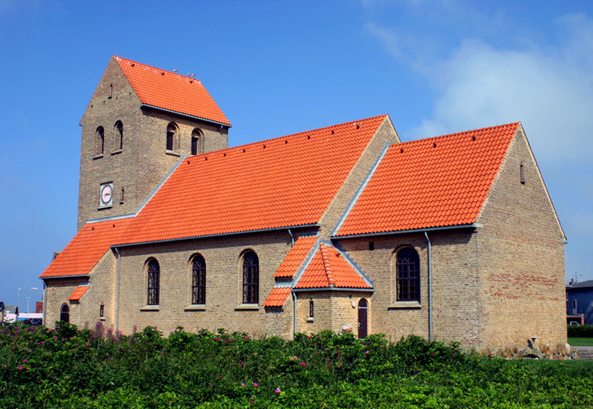 Hvide Sande,Helligåndskirken, Denmark, Church
